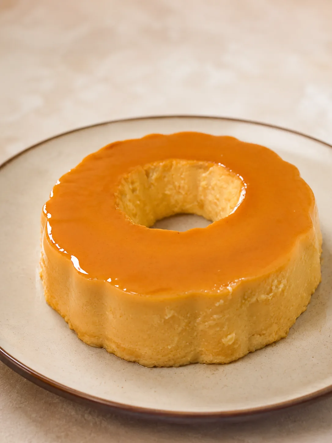Quesillo — caramel flan, smooth set